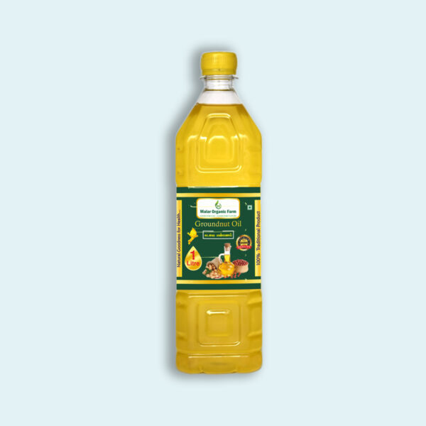Groundnut Oil-1litre-Malar Organic Farm